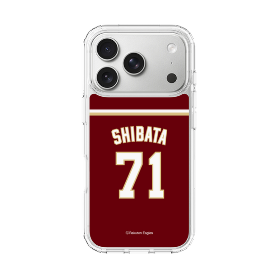 スリムプロテクションケース［ 楽天イーグルス - #71 Shibata - ビジター ］