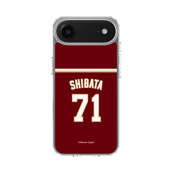 スリムプロテクションケース［ 楽天イーグルス - #71 Shibata - ビジター ］