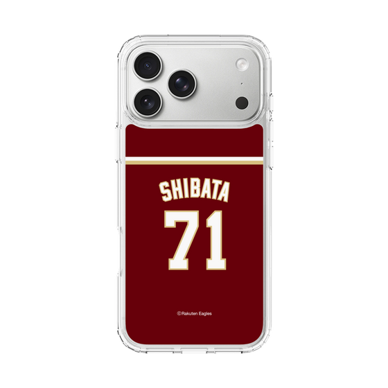 スリムプロテクションケース［ 楽天イーグルス - #71 Shibata - ビジター ］