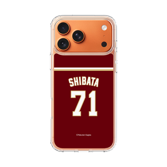 スリムプロテクションケース［ 楽天イーグルス - #71 Shibata - ビジター ］