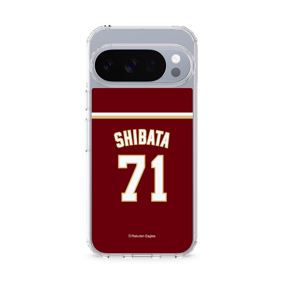 スリムプロテクションケース［ 楽天イーグルス - #71 Shibata - ビジター ］