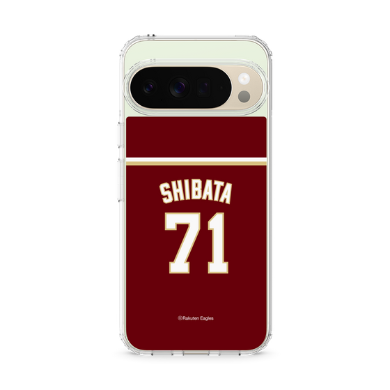 スリムプロテクションケース［ 楽天イーグルス - #71 Shibata - ビジター ］