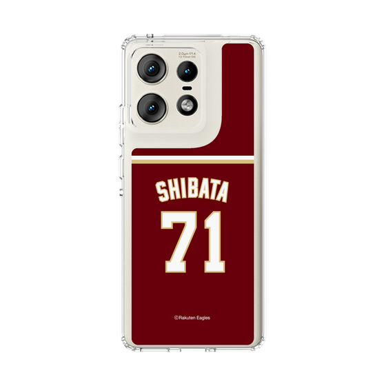 スリムプロテクションケース［ 楽天イーグルス - #71 Shibata - ビジター ］