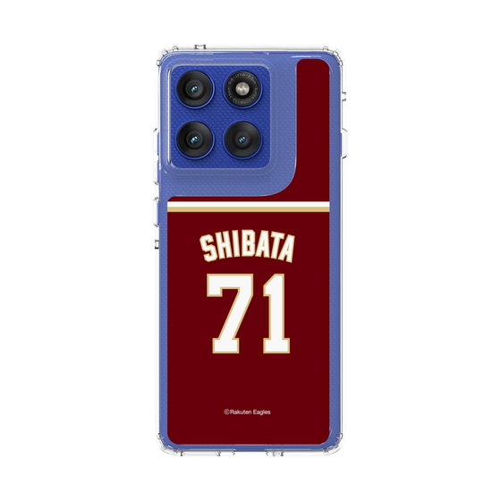 スリムプロテクションケース［ 楽天イーグルス - #71 Shibata - ビジター ］