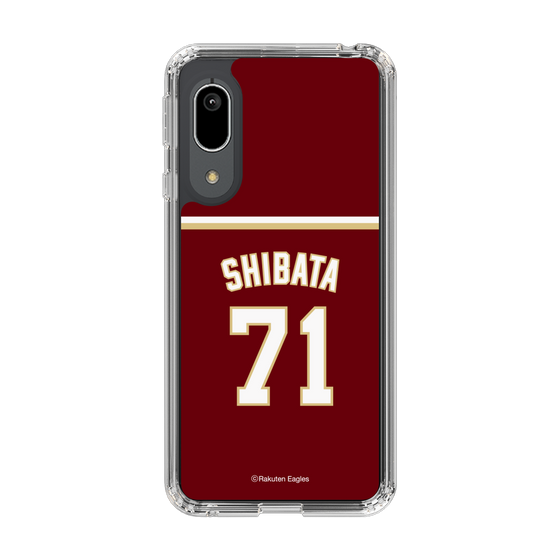 スリムプロテクションケース［ 楽天イーグルス - #71 Shibata -ビジター ］