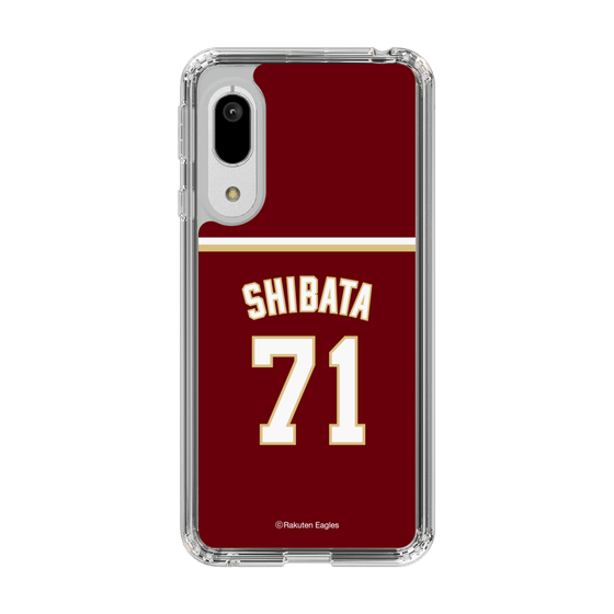 スリムプロテクションケース［ 楽天イーグルス - #71 Shibata -ビジター ］