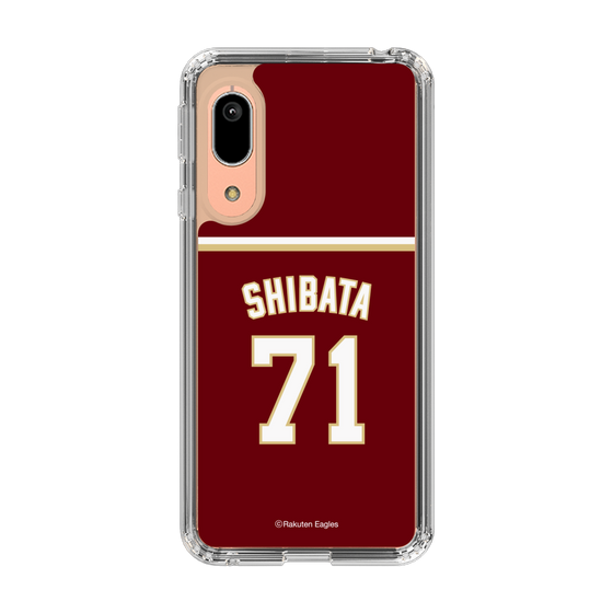 スリムプロテクションケース［ 楽天イーグルス - #71 Shibata -ビジター ］