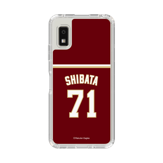 スリムプロテクションケース［ 楽天イーグルス - #71 Shibata - ビジター ］
