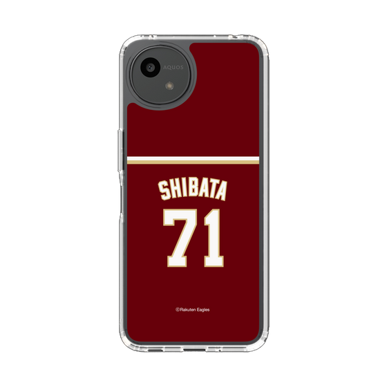 スリムプロテクションケース［ 楽天イーグルス - #71 Shibata - ビジター ］
