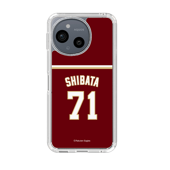 スリムプロテクションケース［ 楽天イーグルス - #71 Shibata - ビジター ］