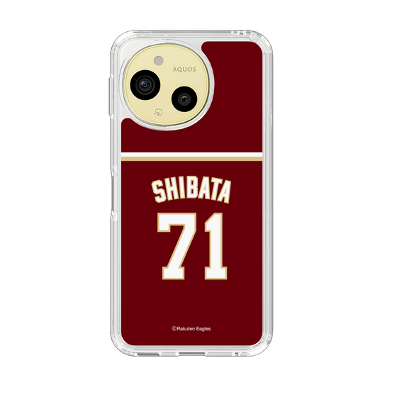 スリムプロテクションケース［ 楽天イーグルス - #71 Shibata - ビジター ］