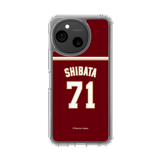 スリムプロテクションケース［ 楽天イーグルス - #71 Shibata - ビジター ］