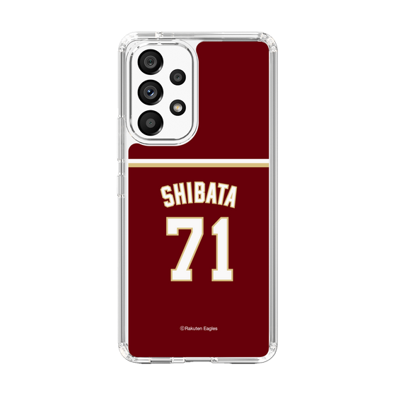 スリムプロテクションケース［ 楽天イーグルス - #71 Shibata -ビジター ］