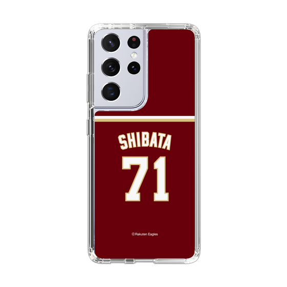 スリムプロテクションケース［ 楽天イーグルス - #71 Shibata -ビジター ］