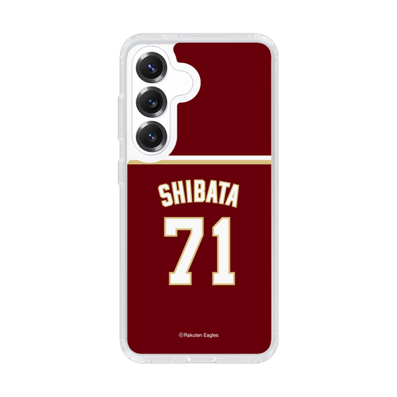 スリムプロテクションケース［ 楽天イーグルス - #71 Shibata -ビジター ］