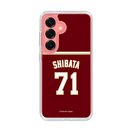 スリムプロテクションケース［ 楽天イーグルス - #71 Shibata -ビジター ］