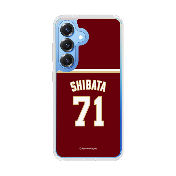 スリムプロテクションケース［ 楽天イーグルス - #71 Shibata -ビジター ］