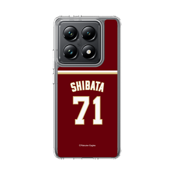 スリムプロテクションケース［ 楽天イーグルス - #71 Shibata - ビジター ］