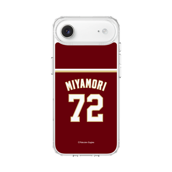 スリムプロテクションケース［ 楽天イーグルス - #72 Miyamori - ビジター ］