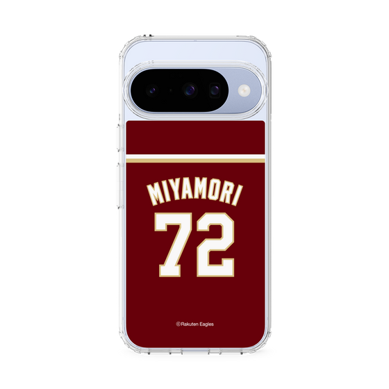 スリムプロテクションケース［ 楽天イーグルス - #72 Miyamori - ビジター ］