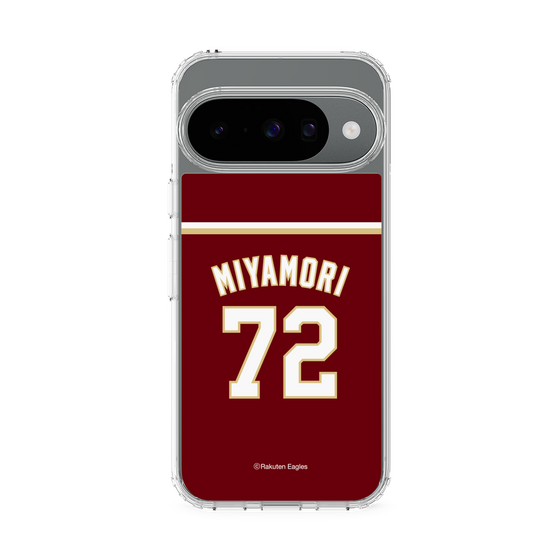 スリムプロテクションケース［ 楽天イーグルス - #72 Miyamori - ビジター ］