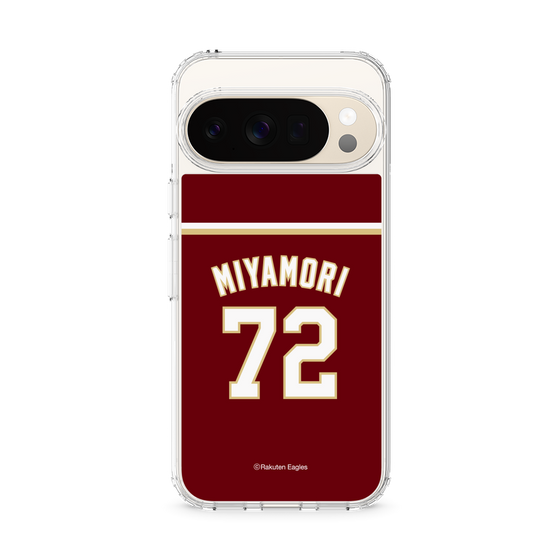 スリムプロテクションケース［ 楽天イーグルス - #72 Miyamori - ビジター ］
