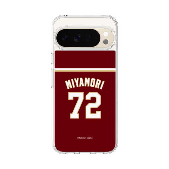 スリムプロテクションケース［ 楽天イーグルス - #72 Miyamori - ビジター ］