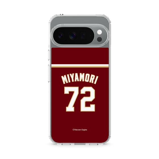 スリムプロテクションケース［ 楽天イーグルス - #72 Miyamori - ビジター ］