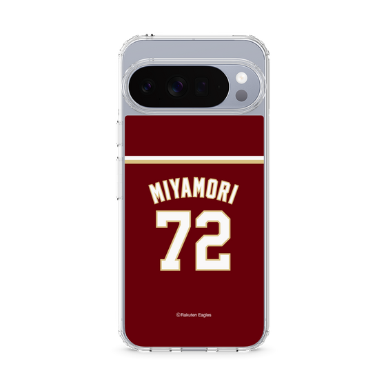 スリムプロテクションケース［ 楽天イーグルス - #72 Miyamori - ビジター ］