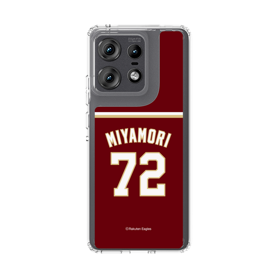 スリムプロテクションケース［ 楽天イーグルス - #72 Miyamori - ビジター ］