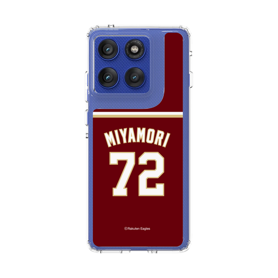 スリムプロテクションケース［ 楽天イーグルス - #72 Miyamori - ビジター ］