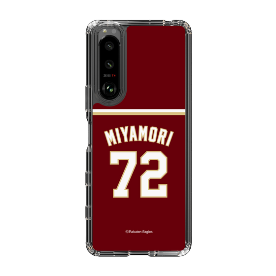 スリムプロテクションケース［ 楽天イーグルス - #72 Miyamori -ビジター ］