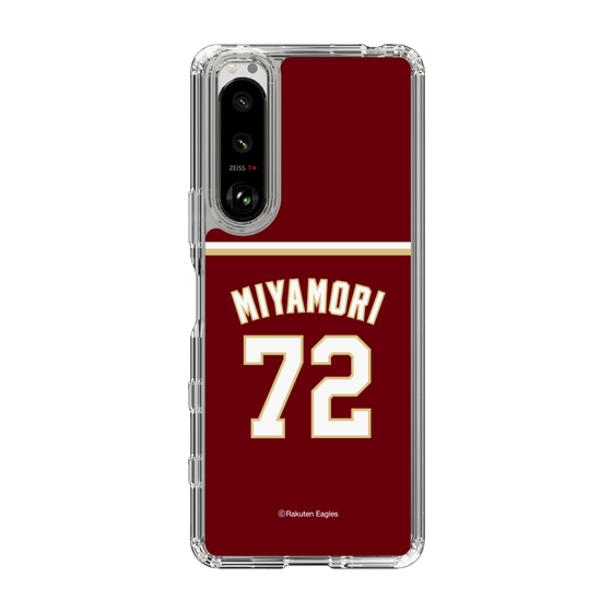 スリムプロテクションケース［ 楽天イーグルス - #72 Miyamori -ビジター ］