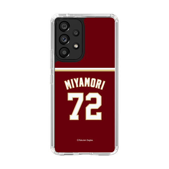 スリムプロテクションケース［ 楽天イーグルス - #72 Miyamori -ビジター ］