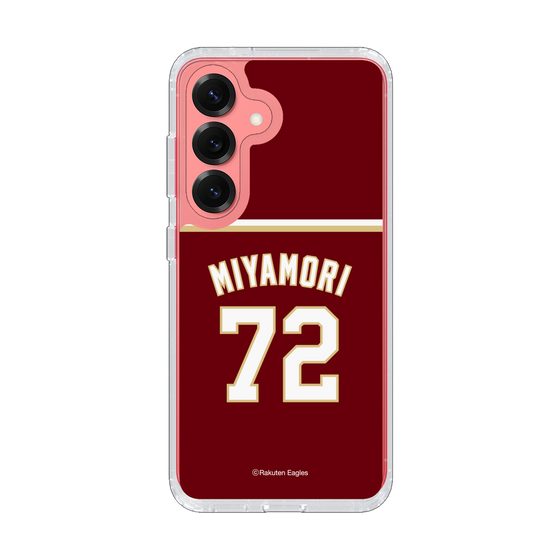 スリムプロテクションケース［ 楽天イーグルス - #72 Miyamori -ビジター ］