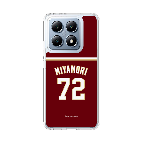 スリムプロテクションケース［ 楽天イーグルス - #72 Miyamori - ビジター ］