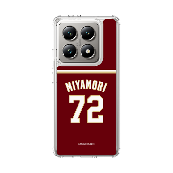 スリムプロテクションケース［ 楽天イーグルス - #72 Miyamori - ビジター ］
