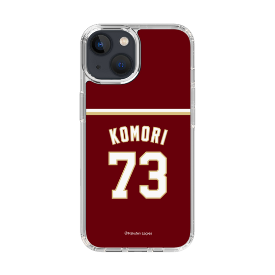 スリムプロテクションケース［ 楽天イーグルス - #73 Komori -ビジター ］