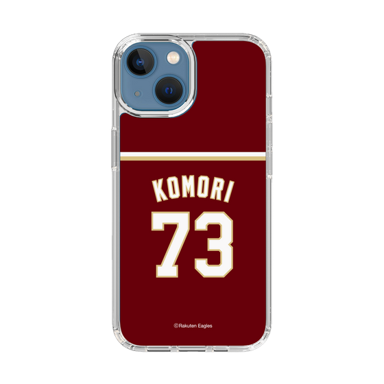 スリムプロテクションケース［ 楽天イーグルス - #73 Komori -ビジター ］