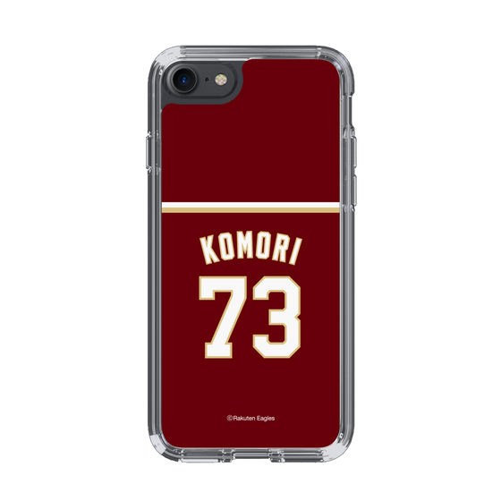 スリムプロテクションケース［ 楽天イーグルス - #73 Komori -ビジター ］
