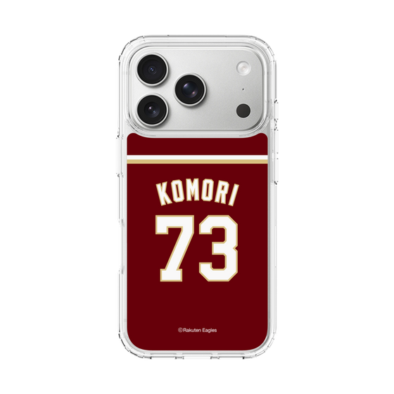 スリムプロテクションケース［ 楽天イーグルス - #73 Komori - ビジター ］