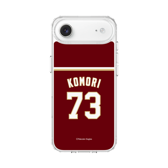 スリムプロテクションケース［ 楽天イーグルス - #73 Komori - ビジター ］
