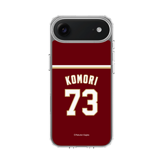 スリムプロテクションケース［ 楽天イーグルス - #73 Komori - ビジター ］