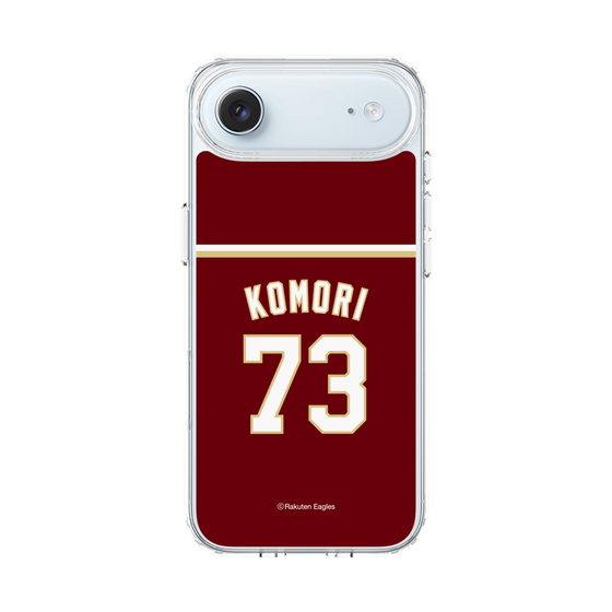スリムプロテクションケース［ 楽天イーグルス - #73 Komori - ビジター ］