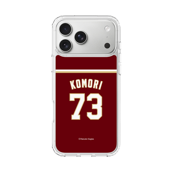 スリムプロテクションケース［ 楽天イーグルス - #73 Komori - ビジター ］
