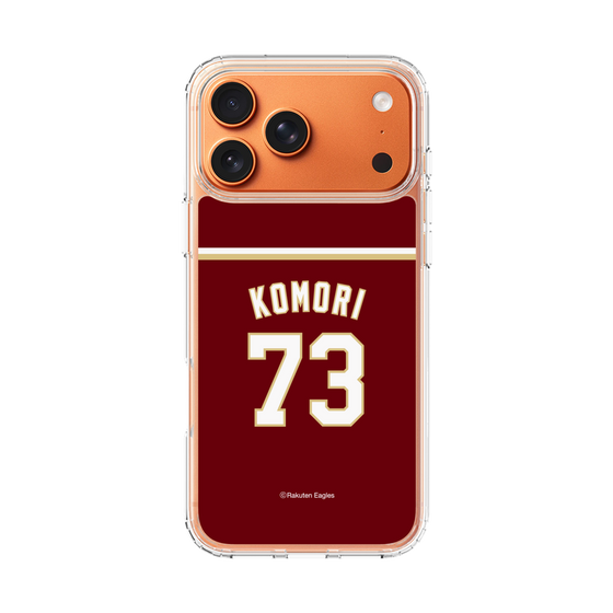 スリムプロテクションケース［ 楽天イーグルス - #73 Komori - ビジター ］