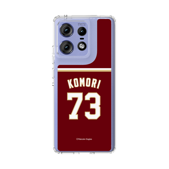 スリムプロテクションケース［ 楽天イーグルス - #73 Komori - ビジター ］