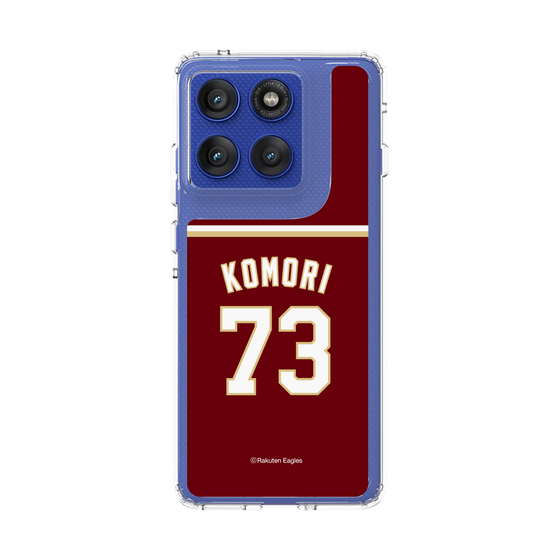 スリムプロテクションケース［ 楽天イーグルス - #73 Komori - ビジター ］