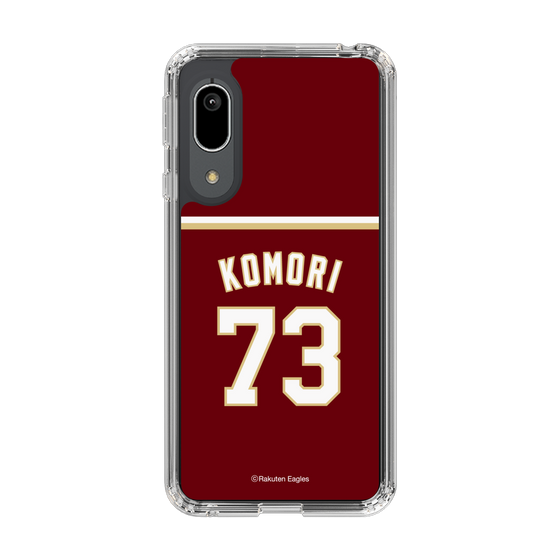 スリムプロテクションケース［ 楽天イーグルス - #73 Komori -ビジター ］