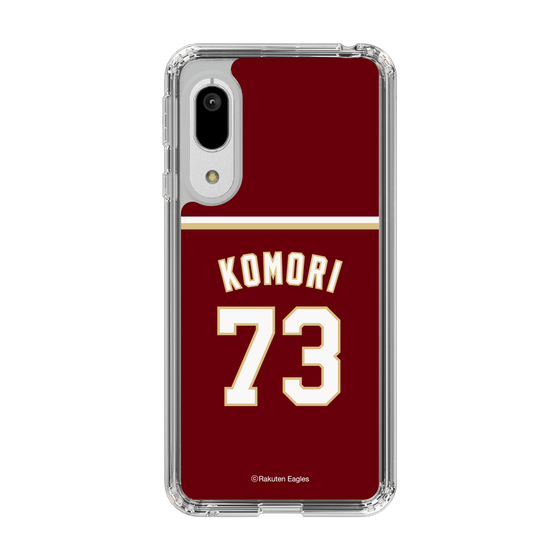 スリムプロテクションケース［ 楽天イーグルス - #73 Komori -ビジター ］